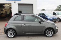 USED 2016 16 FIAT 500 1.2 C POP STAR 3d 69 BHP VIEW AND RESERVE ONLINE OR CALL 01527-853940 FOR MORE INFO.