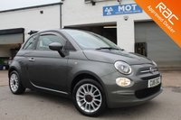 USED 2016 16 FIAT 500 1.2 C POP STAR 3d 69 BHP VIEW AND RESERVE ONLINE OR CALL 01527-853940 FOR MORE INFO.