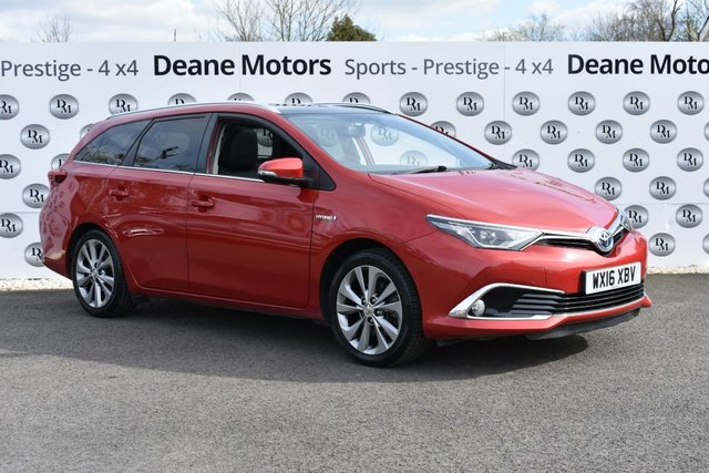 2016 16 Toyota Auris 1.8 VVT-I EXCEL TOURING SPORTS 5d 99 BHP PANROOF 