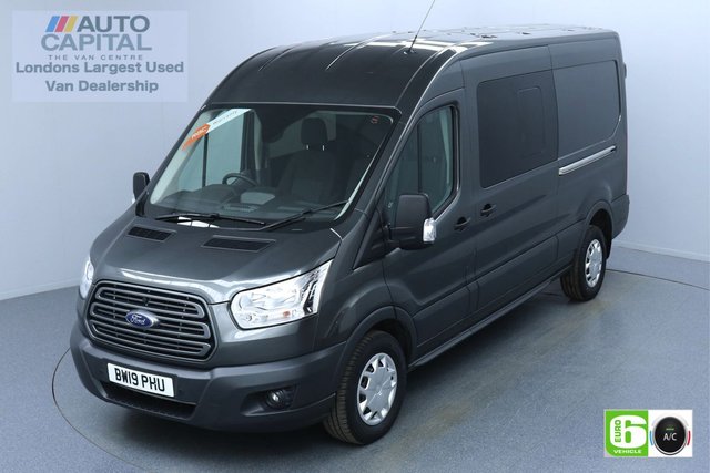 2019 19 FORD TRANSIT 2.0 350 TREND L3 H2 AUTO 130 BHP 6 SEATS COMBI EURO 6