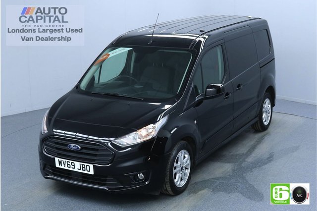 2019 69 FORD TRANSIT CONNECT 1.5 240 LIMITED TDCI 120 BHP L2 LWB AUTO 3 SEATS EURO 6