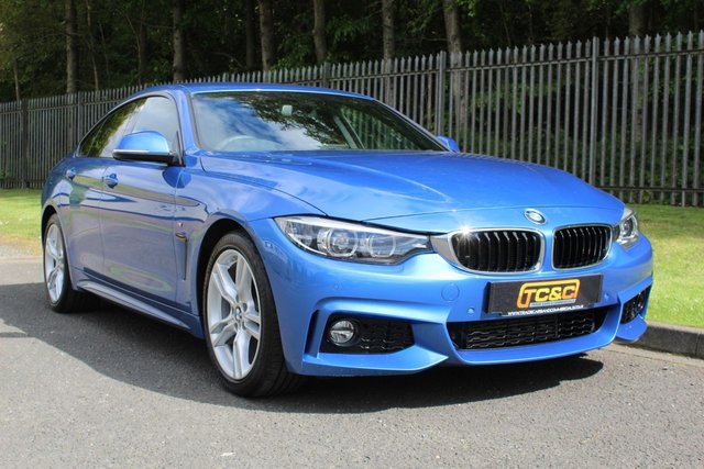 2017 17 BMW 4 SERIES 2.0 420D M SPORT GRAN COUPE 4d 188 BHP
