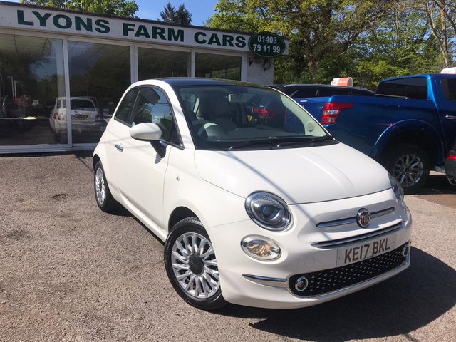 2017 17 Fiat 500 1.2 LOUNGE 3d 69 BHP NEW SHAPE