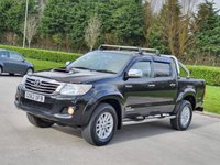 USED 2013 62 TOYOTA HI-LUX 3.0 INVINCIBLE 4X4 D-4D DCB 169 BHP CHOICES OF 4X4 IN STOCK ! NO VAT