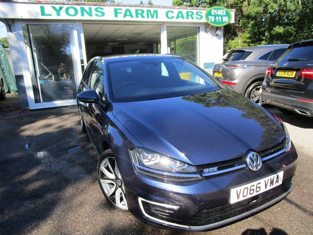 2016 66 Volkswagen Golf 1.4 GTE 5d 150 BHP PLUG-IN HYBRID AUTOMATIC