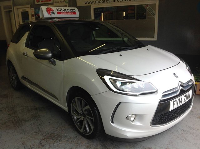 2014 14 Citroen DS3 1.6 DSTYLE TECHNO 3d 156 BHP