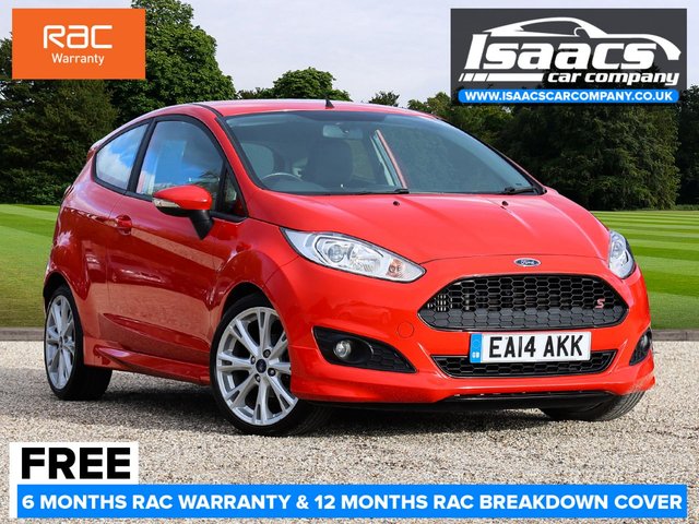 2014 14 FORD FIESTA 1.0 ZETEC S 3d 124 BHP