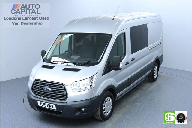 2019 19 FORD TRANSIT 2.0 350 TREND L3 H2 130 BHP AUTO 6 SEATS COMBI VAN