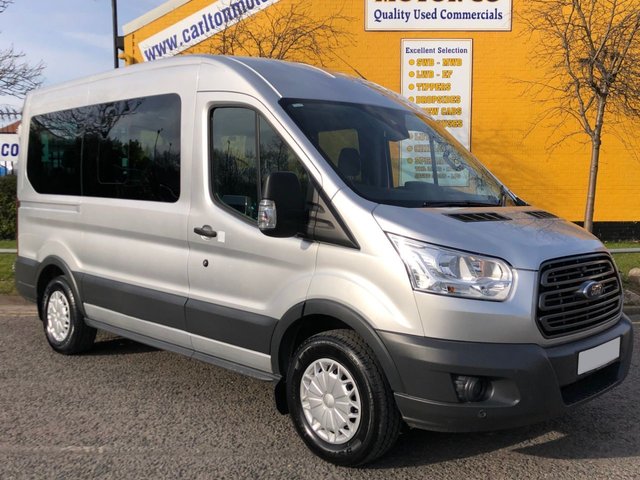 2016 16 Ford Transit 350 TDCi 125 TREND L2 MINIBUS 12 SEAT *AIR CON * CRUISE RWD