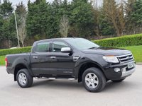 USED 2015 64 FORD RANGER 2.2 LIMITED 4X4 DCB TDCI 4d 148 BHP ** NO VAT ** FULL LEATHER