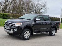 USED 2015 64 FORD RANGER 2.2 LIMITED 4X4 DCB TDCI 4d 148 BHP ** NO VAT ** FULL LEATHER