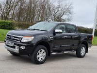 USED 2015 64 FORD RANGER 2.2 LIMITED 4X4 DCB TDCI 4d 148 BHP ** NO VAT ** FULL LEATHER