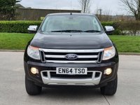 USED 2015 64 FORD RANGER 2.2 LIMITED 4X4 DCB TDCI 4d 148 BHP ** NO VAT ** FULL LEATHER