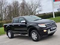 USED 2015 64 FORD RANGER 2.2 LIMITED 4X4 DCB TDCI 4d 148 BHP ** NO VAT ** FULL LEATHER