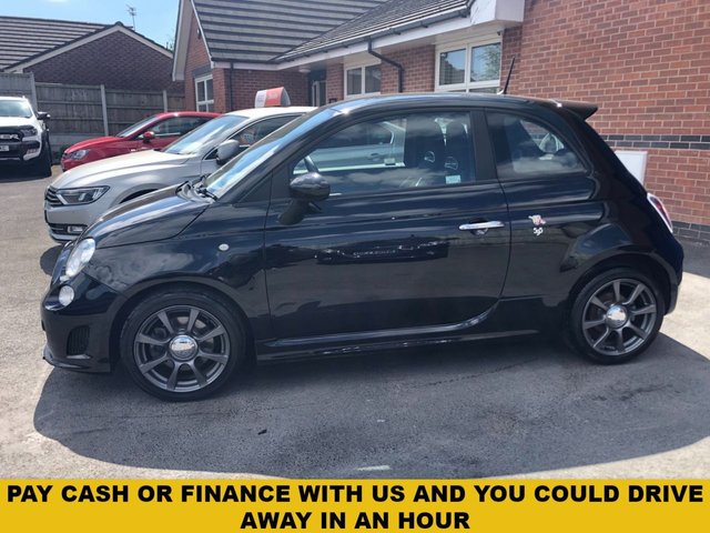 2016 16 ABARTH 500 1.4 595 3d 138 BHP 1 OWNER WITH A FULL DEALER HISTORY AND FAST FOR LITTLE CAR