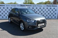 USED 2014 14 AUDI Q3 2.0 TDI S LINE 5d 138 BHP HD VIDEO AVAILABLE