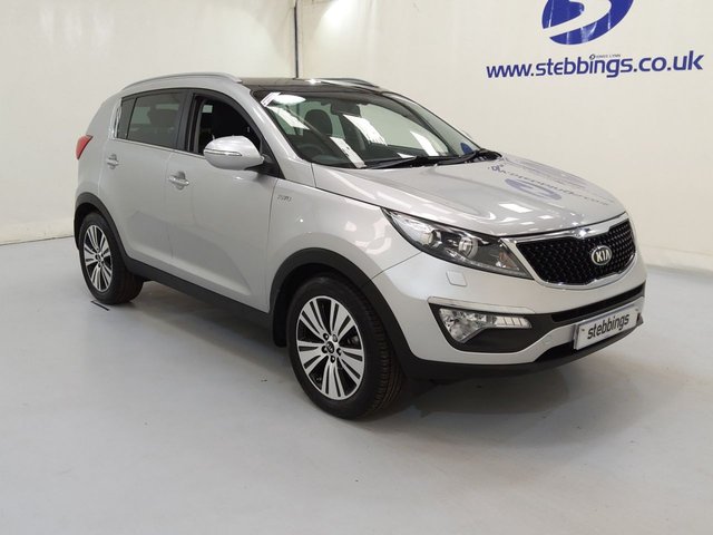 2014 64 KIA SPORTAGE 2.0 CRDI KX-3 SAT NAV 5d 134 BHP **LOW MILEAGE**