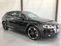 USED 2012 12 AUDI A3 2.0 TDI BLACK EDITION Sportback 5d 138 BHP Black Edition - Full Heated Leather - BOSE Sound System