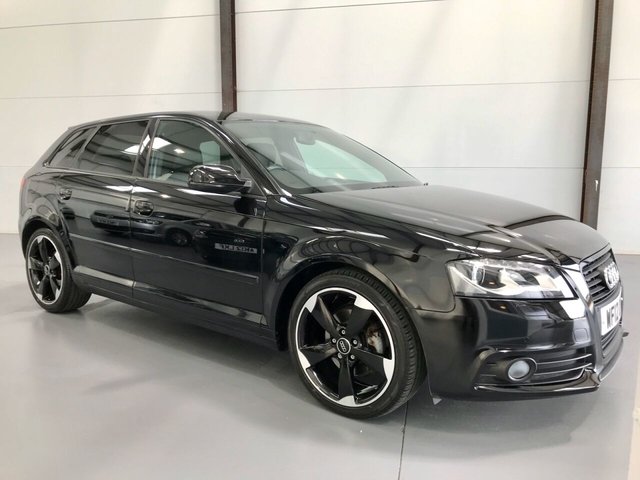 2012 12 Audi A3 2.0 TDI BLACK EDITION Sportback 5d 138 BHP