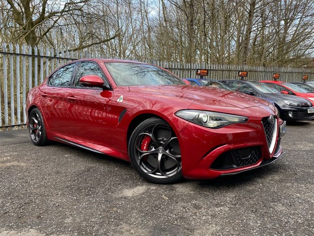 2017 17 Alfa Romeo Giulia 2.9 V6 BITURBO QUADRIFOGLIO 4d 503 BHP