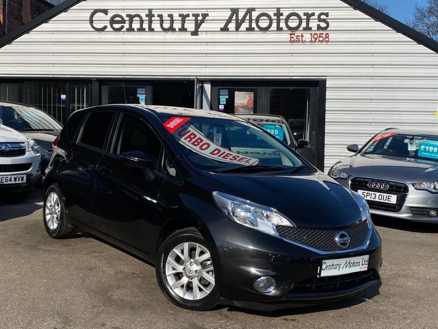 2014 64 Nissan Note 1.5 DCI ACENTA 5d - BLUETOOTH, ALLOYS + A/C