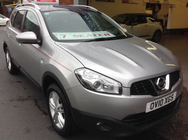 2010 10 Nissan Qashqai+2 1.6 N-TEC  7 SEATER