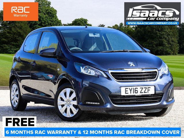 2016 16 PEUGEOT 108 1.0 ACTIVE 5d 68 BHP