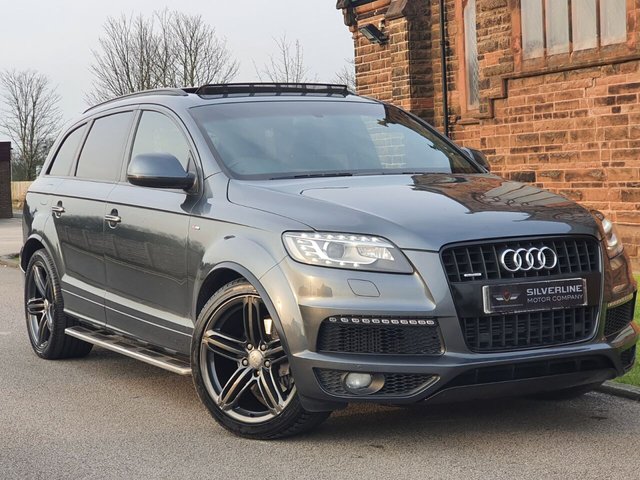 2014 14 Audi Q7 3.0 TDI QUATTRO S LINE PLUS 5d 245 BHP [BLACK EDITION]