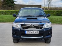 USED 2014 14 TOYOTA HI-LUX 2.5 ACTIVE 4X4 D-4D DCB 142 BHP ** NO VAT * STEEL HARD TOP +TOW BAR