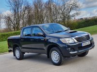 USED 2014 14 TOYOTA HI-LUX 2.5 ACTIVE 4X4 D-4D DCB 142 BHP ** NO VAT * STEEL HARD TOP +TOW BAR