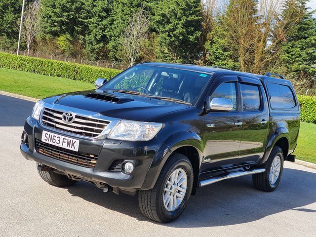 2013 63 Toyota HI-Lux 3.0 INVINCIBLE 4X4 D-4D DCB 169 BHP