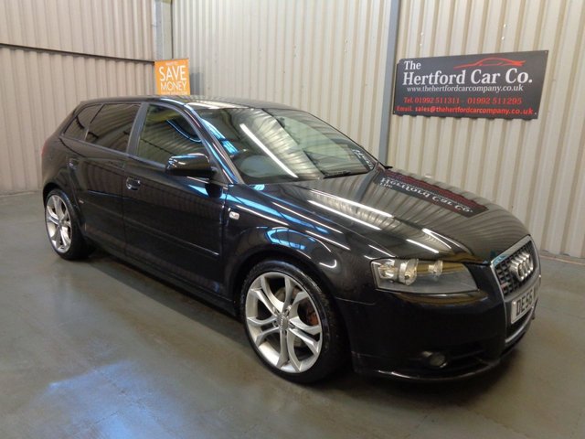 2007 56 Audi A3 2.0 SPORTBACK TDI S LINE DPF 5d 168 BHP