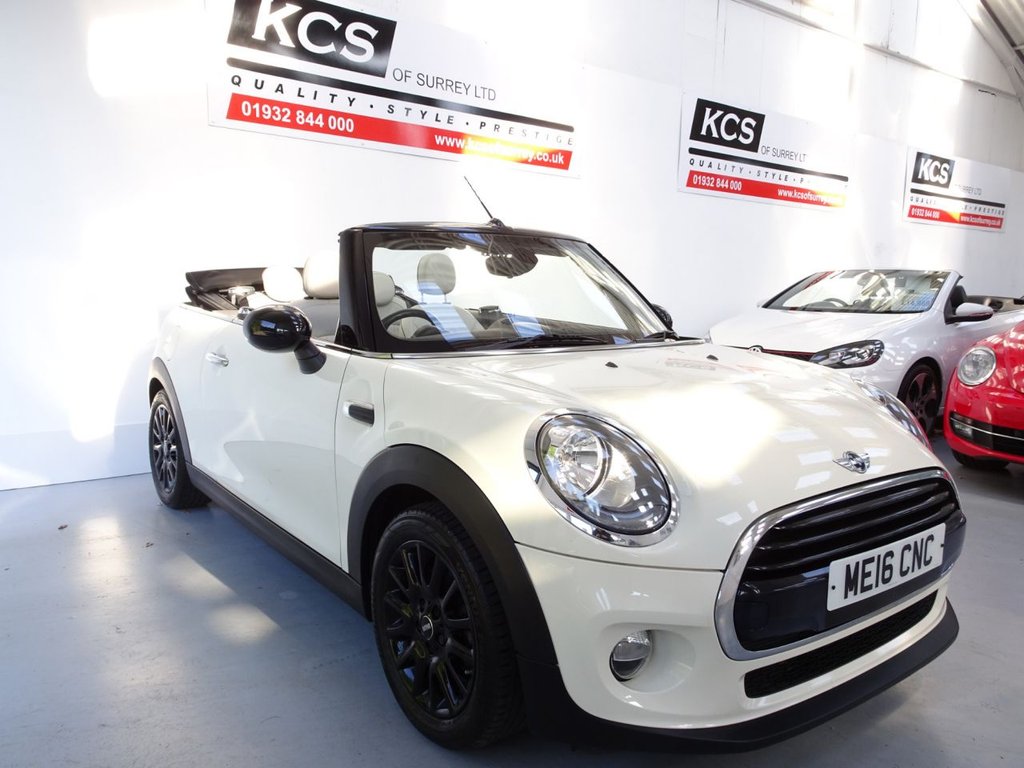 View our MINI CONVERTIBLE
