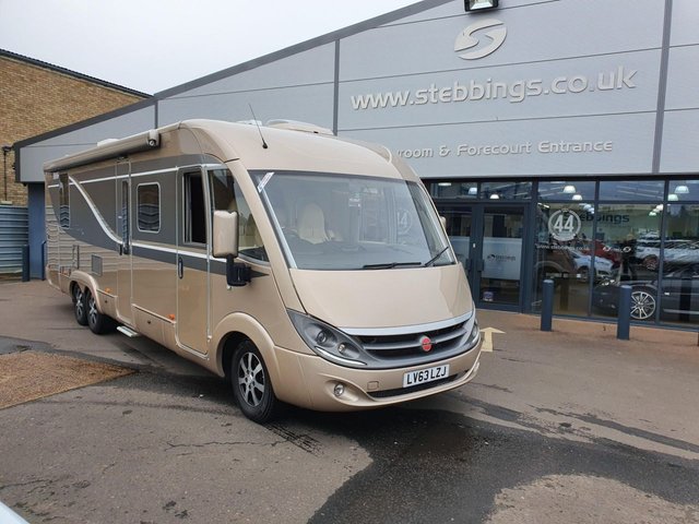 2013 63 FIAT BURSTNER 3.0 BURSTNER ELEGANCE 4 BERTH MOTOR HOME