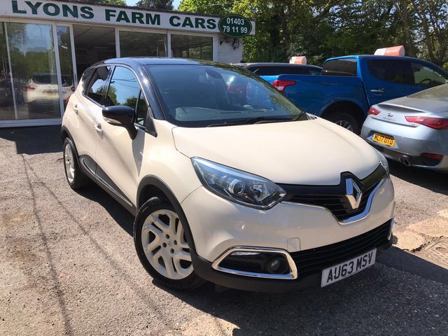 2013 63 Renault Captur 0.9 DYNAMIQUE S MEDIANAV ENERGY TCE S/S 5d 90 BHP