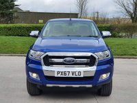 USED 2017 67 FORD RANGER 2.2 LIMITED 4X4 DCB TDCI 4d 148 BHP LEATHER+REVERSING CAMERA *** NO VAT