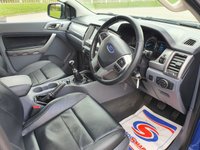 USED 2017 67 FORD RANGER 2.2 LIMITED 4X4 DCB TDCI 4d 148 BHP LEATHER+REVERSING CAMERA *** NO VAT