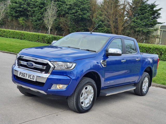 2017 67 Ford Ranger 2.2 LIMITED 4X4 DCB TDCI 4d 148 BHP