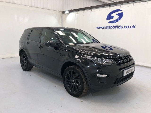 2016 16 LAND ROVER DISCOVERY SPORT 2.0 TD4 HSE BLACK 5d 180 BHP 7 SEATS AUTOMATIC