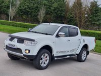 USED 2013 13 MITSUBISHI L200 2.5 DI-D 4X4 BARBARIAN LB DCB 175 BHP ** NO VAT ** FULL LEATHER + SATNAV