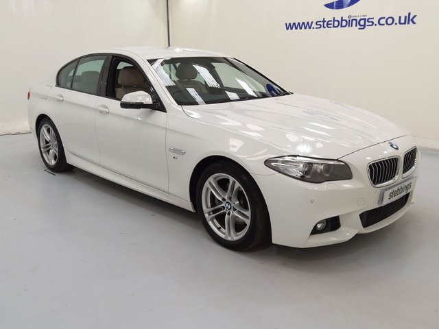 2013 63 BMW 5 SERIES 2.0 520D M SPORT 4d 181 BHP