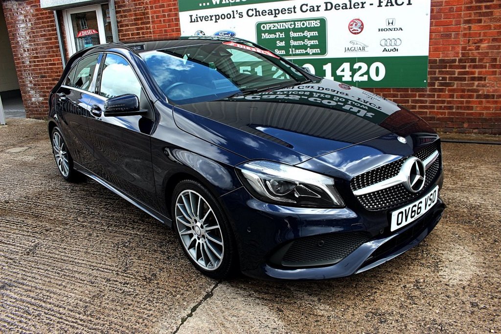 2016 66 MERCEDES-BENZ A-CLASS 2.1 A 200 D AMG LINE PREMIUM 5d AUTO 134 BHP