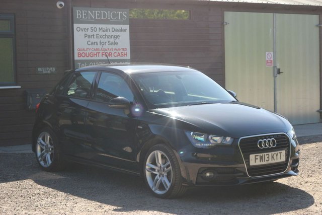 2013 13 Audi A1 1.4 SPORTBACK TFSI S LINE 5d 122 BHP