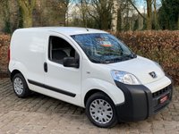 USED 2017 17 PEUGEOT BIPPER 1.2 HDI 'S' PANEL VAN 79 BHP VERY CLEAN TIDY LOW MILEAGE PANEL VAN WITH SIDE OPENING AND REAR DOORS, 1 OWNER VEHICLE ONLY AND UNDER 20,000 MILES