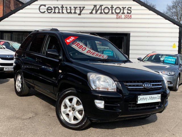 2006 55 Kia Sportage 2.0 CRDI XS 5d + FULL LEATHER