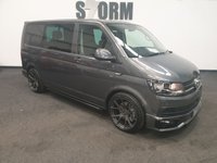 USED 2018 68 VOLKSWAGEN TRANSPORTER 68 VOLKSWAGEN TRANSPORTER T6 SWB 2.0 T28 TDI - FACTORY KOMBI - SPORTLINE STYLING - HIGHLINE - 150 BHP - DSG - 7K MILES 