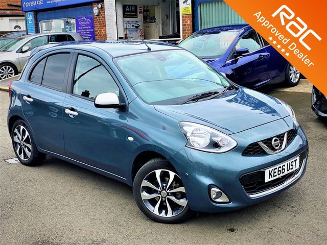 2017 66 Nissan Micra 1.2 N-TEC 5d 79 BHP