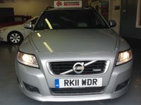 USED 2011 11 VOLVO V50 1.6 D2 R-DESIGN 5d 113 BHP 9 main dealer stamps