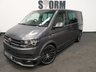USED 2018 68 VOLKSWAGEN TRANSPORTER 68 VOLKSWAGEN TRANSPORTER T6 SWB 2.0 T32 TDI - FACTORY KOMBI - SPORTLINE STYLING - HIGHLINE - 150 BHP - DSG - 11K MILES 