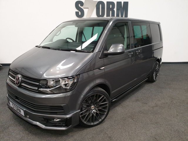 2018 68 Volkswagen Transporter 68 VOLKSWAGEN TRANSPORTER T6 SWB 2.0 T32 TDI - FACTORY KOMBI - SPORTLINE STYLING - HIGHLINE - 150 BHP - DSG - 11K MILES
